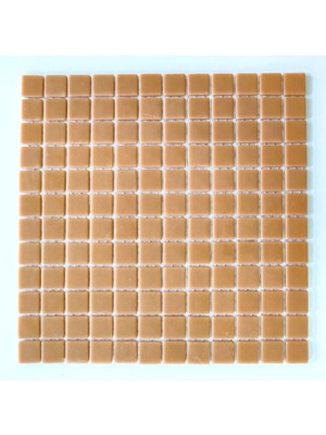 MozaiKristaL Mutfak Tezgah Arası ve Tüm Yüzeyleri Için 23X23X4 mm A. Kahverengi Cam Mozaik ( 11 File = 1 M2 Fiyatıdır )