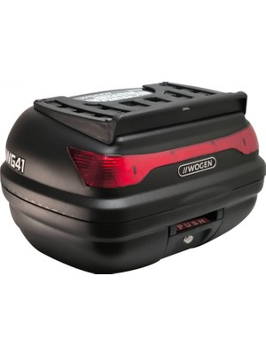 Motoanl Motosiklet Kargo Arka Çanta Siyah Üst Taşıma Aparatı Motor Tur Çantası 41 Lt Hacim Yeni Model