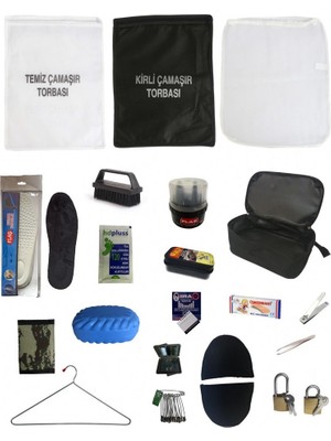 Askeri Malzeme 21 Parça Asker Malzeme Seti