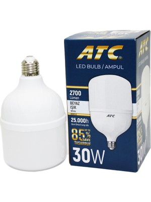 30W Torch LED Bulb Ampul Beyaz E27 (4199)