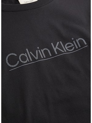 Calvin Klein Bisiklet Yaka Siyah Erkek T-Shirt K10K113587BEH