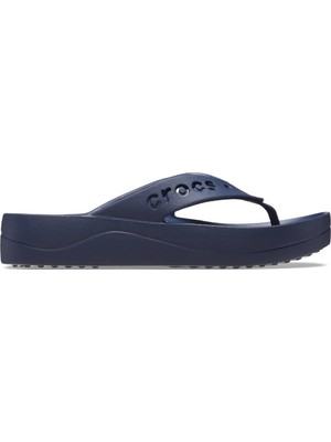 Crocs Baya Platform Flip Navy Terlik 208395-410