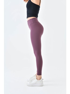 Siyah Yüksel Bel Toparlayıcı Tayt Ultra Rahat Ultra Esnek Ultra Hafif Endflower