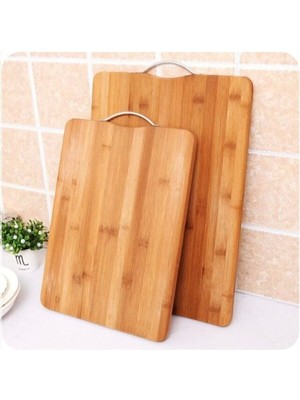 Vigentino Kahverengi Bambu 2 Li Kesme Tahtası 20X30 cm - 22-32 cm 34 x 24 cm Ahşap 2