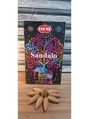 10 Adet Geri Akış Tütsü Sandalo Kokulu