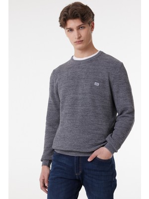 Lee Value Coll. M Crew Neck Knitwear Erkek Kazak L212149035 Gray