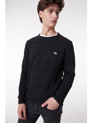 Lee Value Coll. M Crew Neck Knitwear Erkek Kazak L212149003 Anthracite