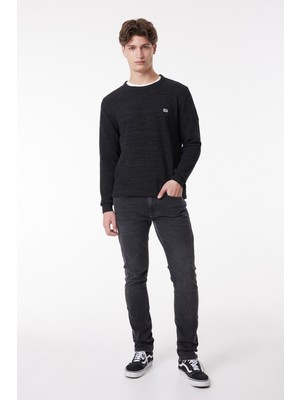 Lee Value Coll. M Crew Neck Knitwear Erkek Kazak L212149003 Anthracite