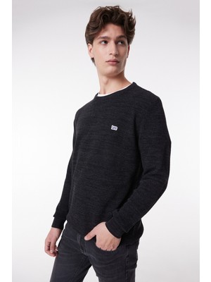 Lee Value Coll. M Crew Neck Knitwear Erkek Kazak L212149003 Anthracite