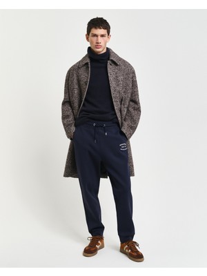Gant Erkek Lacivert Regular Fit Logolu Eşofman Altı 2015072.433