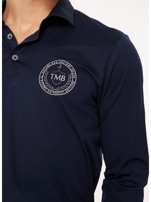 Tombolini Lacivert Erkek Polo T-Shirt 62079190