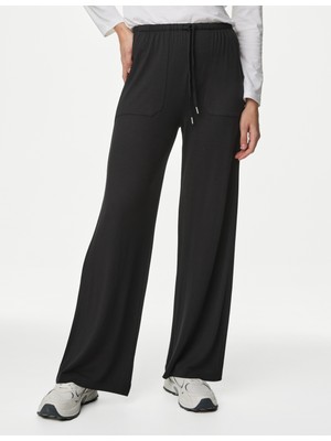 Marks & Spencer Wide Leg Örme Pantolon