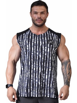 Kolsuz Fitness Antrenman T-Shirt Beyaz Big Sam 2312