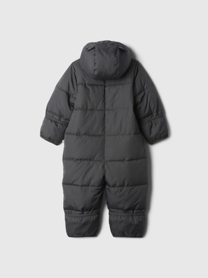 Bebek Siyah Coldcontrol Max Puffer Şişme Snowsuit Tulum