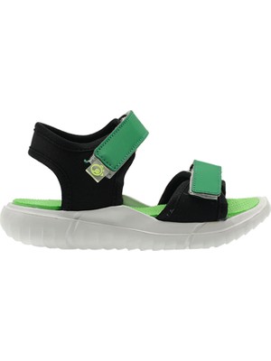 Unisex Çocuk Çift Bantlı Cırt Cırtlı Sandalet
