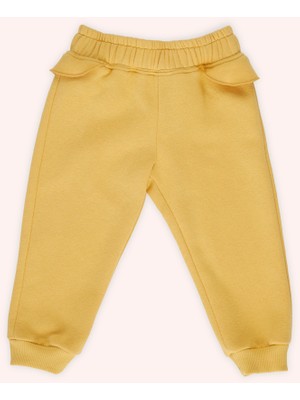 Kız Bebek Eşofman Sarı Alt