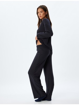Koton Dokuma Pijama Altı Yumuşak Dokulu