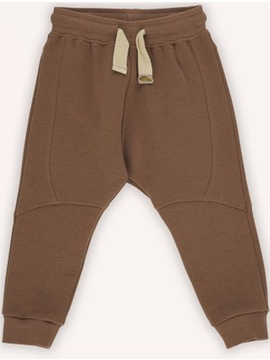 Erkek Bebek Beli Camel Eşofman Alt