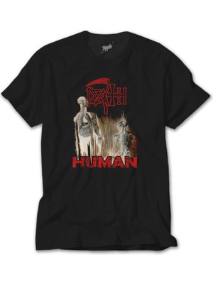 Death Human Siyah Tişört