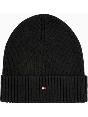 Tommy Hilfiger Flag Cotton Beanie Bere