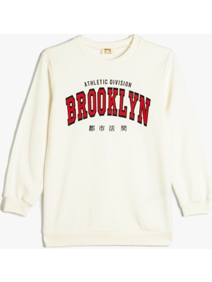 Koton Sweat Uzun Kollu Şehir Baskılı