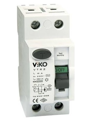 Viko Kaçak Akım Koruma Rölesi 2P 40A 30Ma
