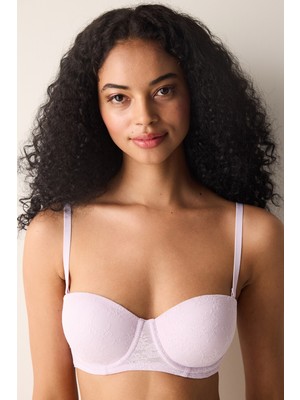 Penti Kadın Bloom Lace Balenli Dantelli Sütyen – Sürdürülebilir Kumaş, Dikişsiz ve Nefes Alabilen Konforlu Tasarım