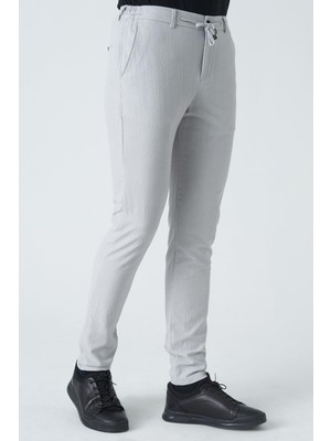 Whitestone Aberdeen P1016 Slim Fit Likralı Simi Jogger Pantolon Taş