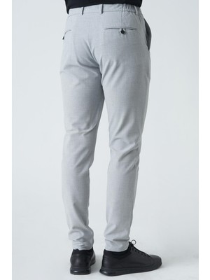 White Stone Belfast P1020 Ecoverd Aspendos Slim Fit Pantolon Gri