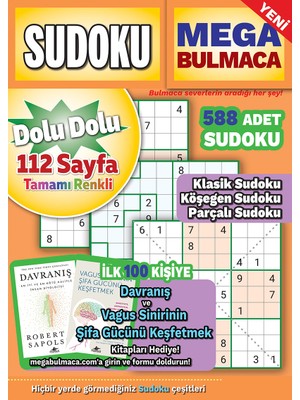 Mega Sudoku Bulmaca 2024/03