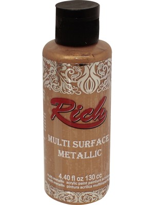Rich Multi Surface Metalik Boya 130 cc Bronz 6524