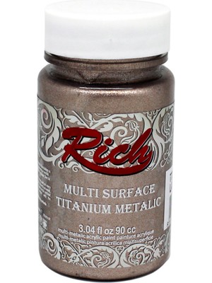 Rich Multi Surface Titanium Metalik Boya 90 cc Latte 2510