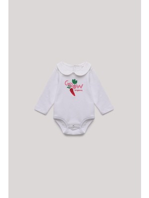 Layette Kız Bebek Ekru Body
