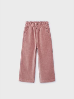 Mayoral Kız Çocuk Bol Paça  Kadife Pantolon  4544