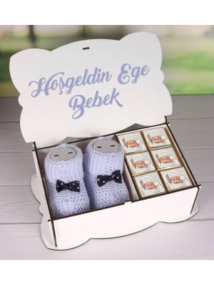 Ejoya Kişiye Özel Nazarlı Hoşgeldin Bebek Hediye Seti 89229