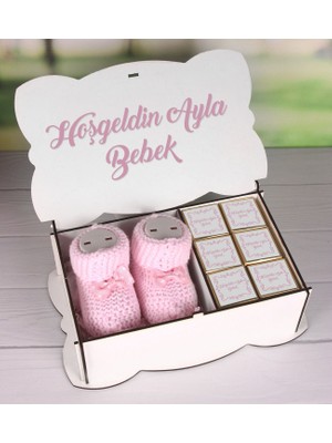 Ejoya Kişiye Özel Nazarlı Hoşgeldin Bebek Hediye Seti 89285