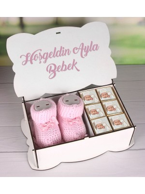 Ejoya Kişiye Özel Nazarlı Hoşgeldin Bebek Hediye Seti 89262