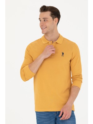 U.S. Polo Assn. Erkek Hardal Sweatshirt 50269403-VR072