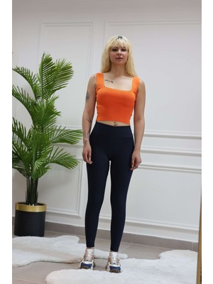 Belmando Viskon Tayt Lacivert