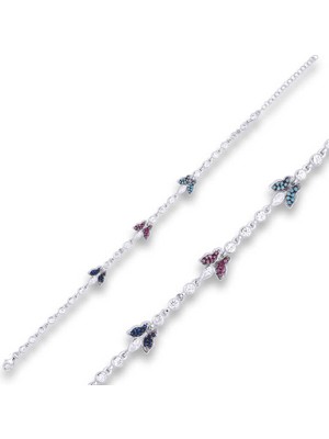 Turtcest ​925 Ayar Gümüş Kelebek Bileklik