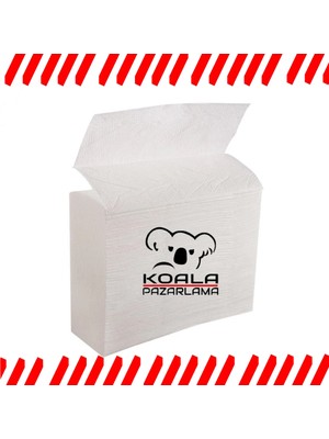 KoalaPazarlama Soft Z Katlama Kağıt Havlu 200 Yaprak (12 Paket)