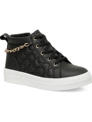 I Cool Corve F 4pr Siyah Kız Çocuk High Sneaker