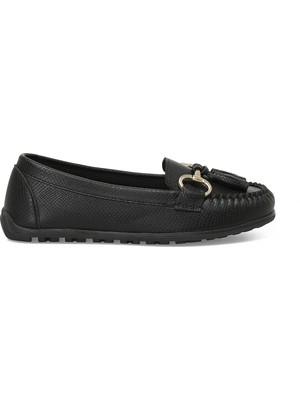 Butigo 24K-515 4pr Siyah Kadın Loafer