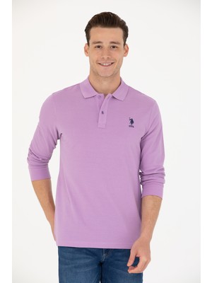 U.S. Polo Assn. Erkek Lila Sweatshirt 50269403-VR034