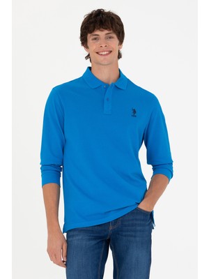 U.S. Polo Assn. Erkek Kobalt Sweatshirt 50269403-VR077