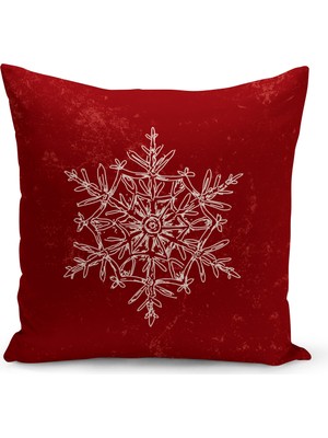 Bertille Home Yılbaşı Serisi Çift Tarafı Dijital Baskılı  8'li Kırlent Kılıfı Seti (Christmas Noel Cushion Cover)