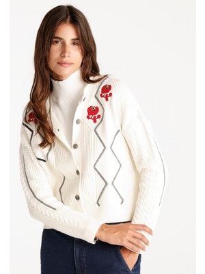 Bisiklet Yakalı Hırka