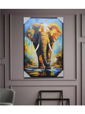 Soyipo 90*60 Cm Duvara Asmalı Yağlı Boya Pano Modern Tasarım ile Evinizi Güzelleştirir