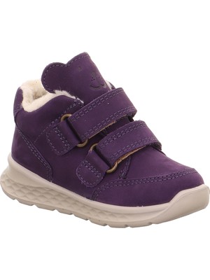 Superfit Lila Kız Bebek Gore-Tex Nubuk Günlük Ayakkabı Breeze 1-000372-8500-2