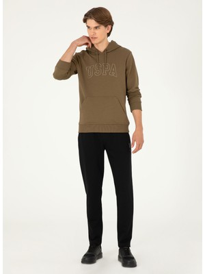 U.S. Polo Assn. Normal Bel Slim Fit Siyah Erkek Eşofman Altı G081SZ0OP.000.1926913